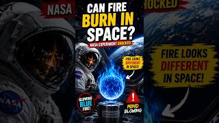 Can Fire Burn In Space? 🔥 Kya Space me agg Jal Sakti hai |#shorts #sciencetechnology