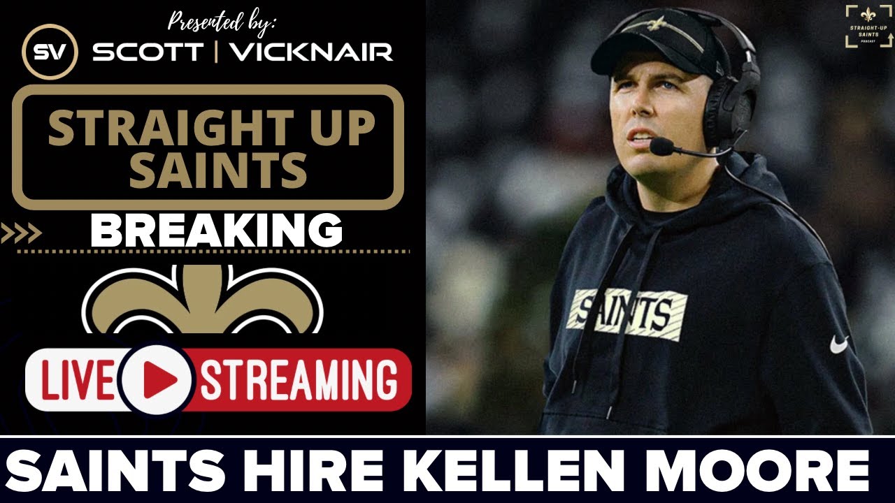 New Orleans Saints Hire Kellen Moore - YouTube
