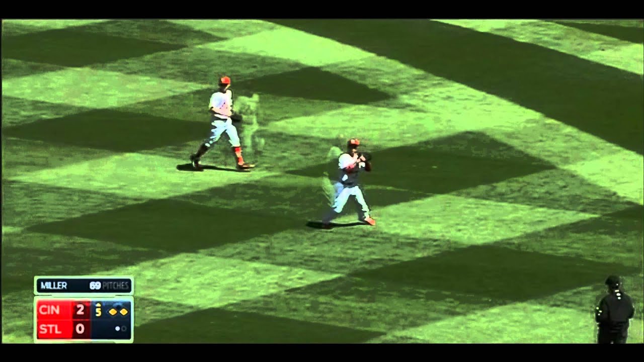 Speed Kills!! Billy Hamilton scores on short sac fly