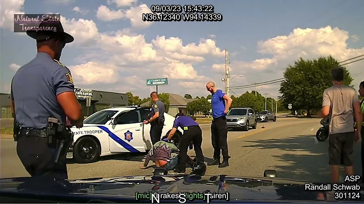 Pursuit Motorcycle Fulbright Expwy Fayetteville Arkansas State Police Troop L Traffic Series Ep. 548