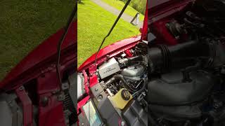 Engine bay detail
