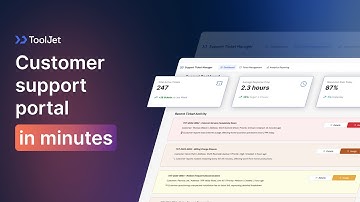 Build a Customer Support Portal with AI | Full Stack Ticketing in Minutes