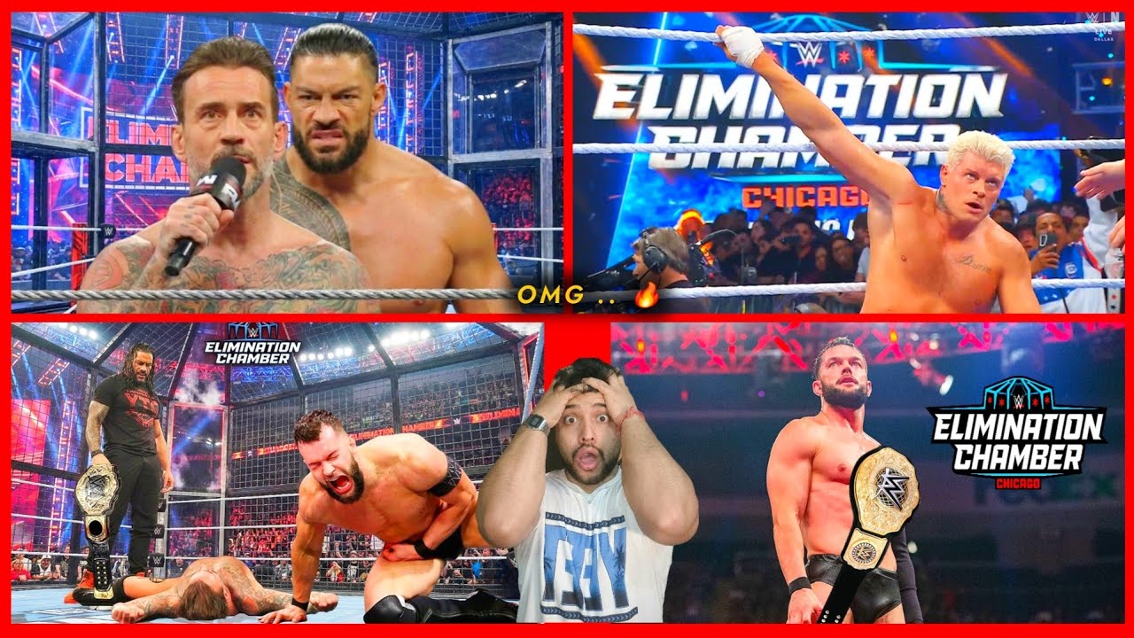 WWE Elimination Chamber 2026: Cody WINS! Roman Reigns BRUTALLY ATTACKS CM Punk | Results Highlights