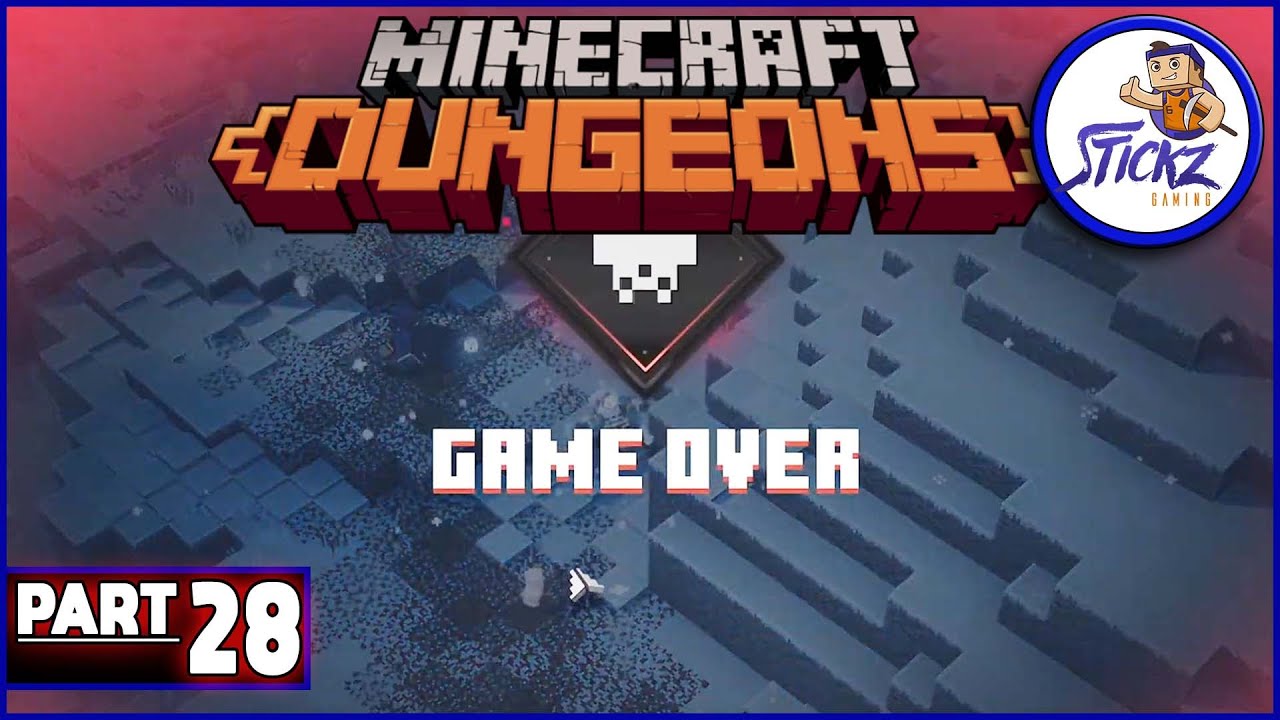 MINECRAFT DUNGEONS - Gameplay - DAILY TRIAL FAIL  - Part 28 (Creeping Winter DLC)