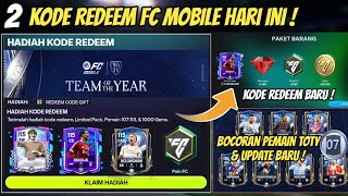 2 KODE REDEEM BARU FC MOBILE HARI INI CLAIM PEMAIN GRATIS BAHAS BOCORAN PEMAIN TOTY FC MOBILE