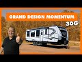 The Biggest and Baddest Travel Trailer Toy Hauler From Grand Design!