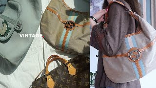 (ENG)20년 된 구찌가방 상태는⁉️/빈티지 명품백 소개/Designer Vintage Bag Collection/Lilac라일락