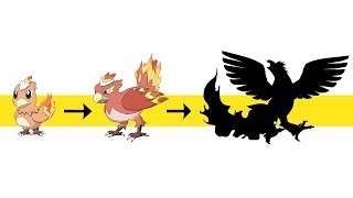 Charizard Evolution as Birds ? | Pokemon Gen 8 Fanart #28