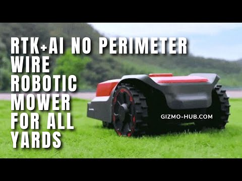 ROBO UP : RTK+AI ROBOTIC FOR ALL YARDS | Kickstarter | Gizmo-Hub.com - YouTube