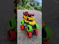 Finally Rc Two' Racing Moka Car &amp; Three Racing Car Reverse Back Ancy 😱 #shorts