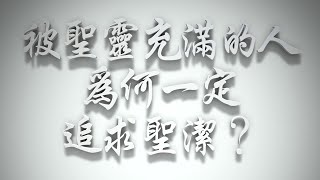 ＃被聖靈充滿的人，為何一定追求聖潔❓（感情聖化要理問答498問）