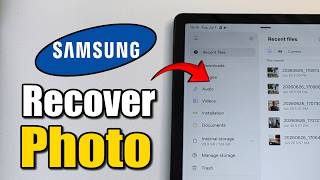 How to Recover deleted Photo on Samsung Tablet or Phone (Within 30 Days EASY!)