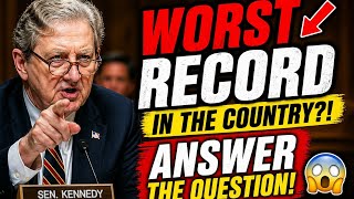 SENATOR:JOHN KENNEDY, NO MERCY WHY  IS YOUR RECORD IS SO BAD ?