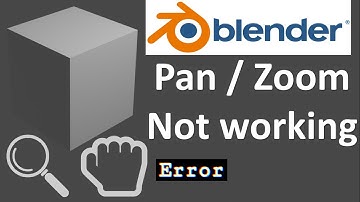 blender pan and zoom not working, blender zoom problem, blender pan not working, fix blender error