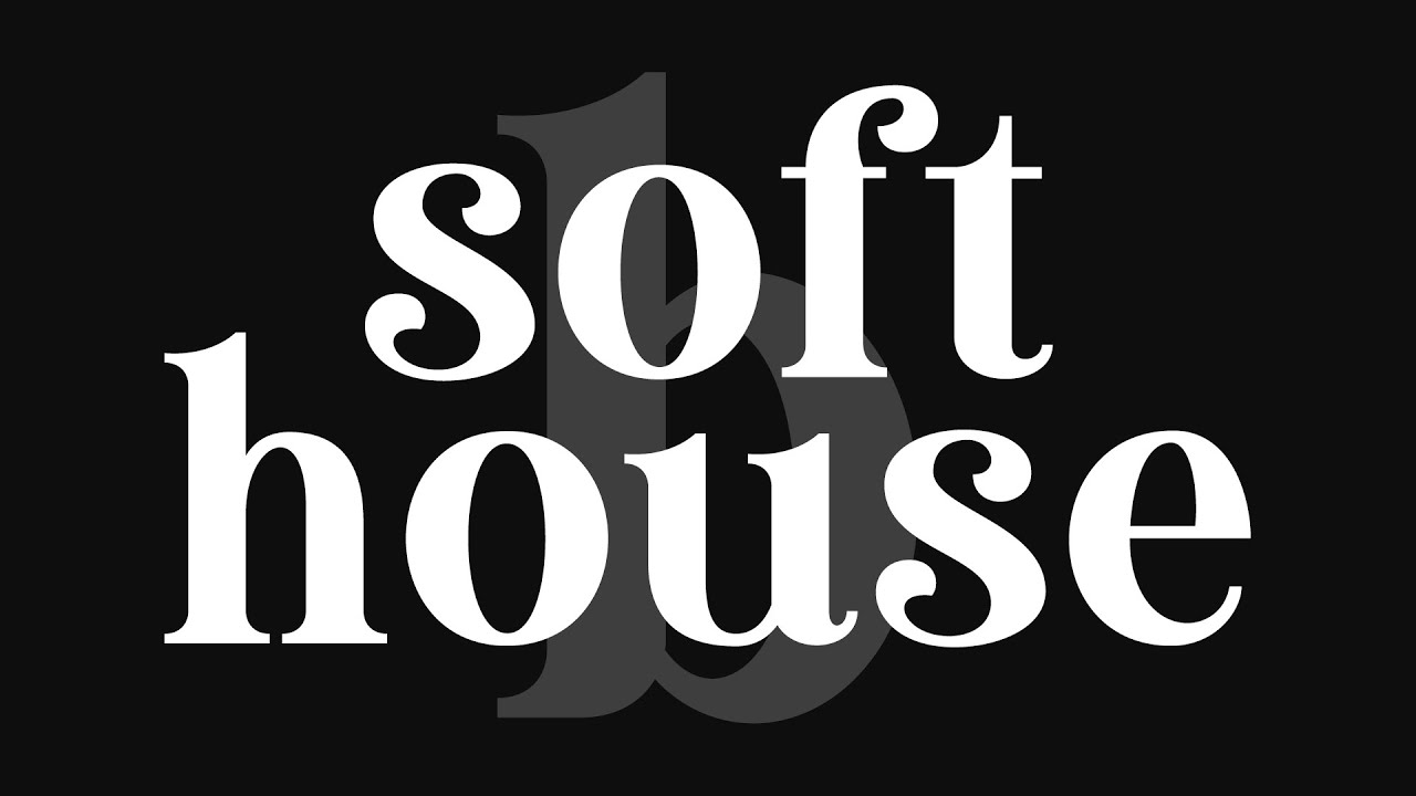 Soft House 3 - Black Screen Mix - 1 Hour Gentle Relaxing House Music