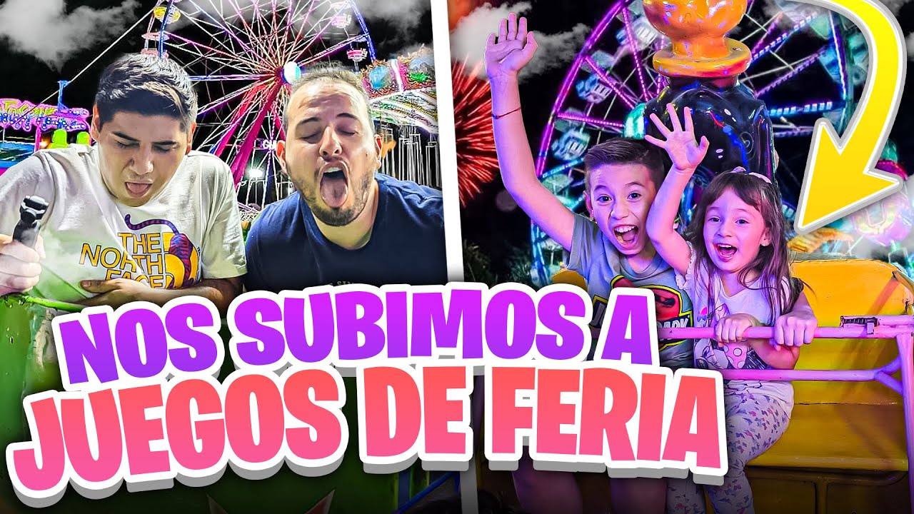 Fuimos a la FERIA 🎠| Casi se VOMITA Juancho 😱 | Los Molina
