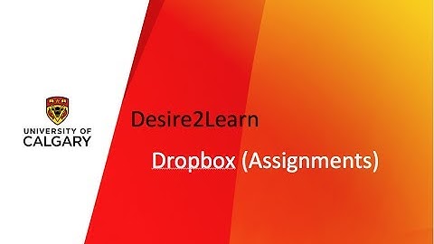 D2L Dropbox