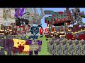 OP BOSSES VS NETHERITES ALLIANCE MOBS BATTLE IN MINECRAFT