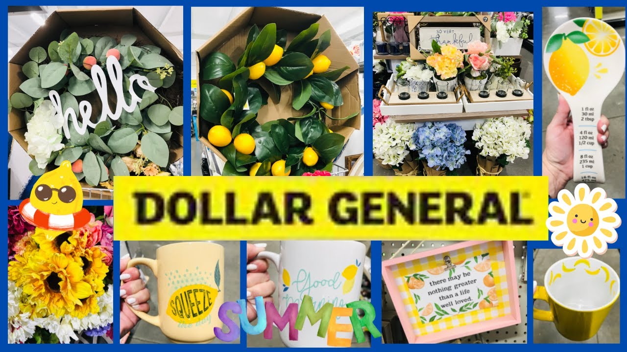 LOOK WHAT’S NEW AT DOLLAR GENERAL WITH ME🌴NEW HOME DECOR