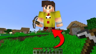 minecraft AMA level atladığımda BOYUM uzuyor!