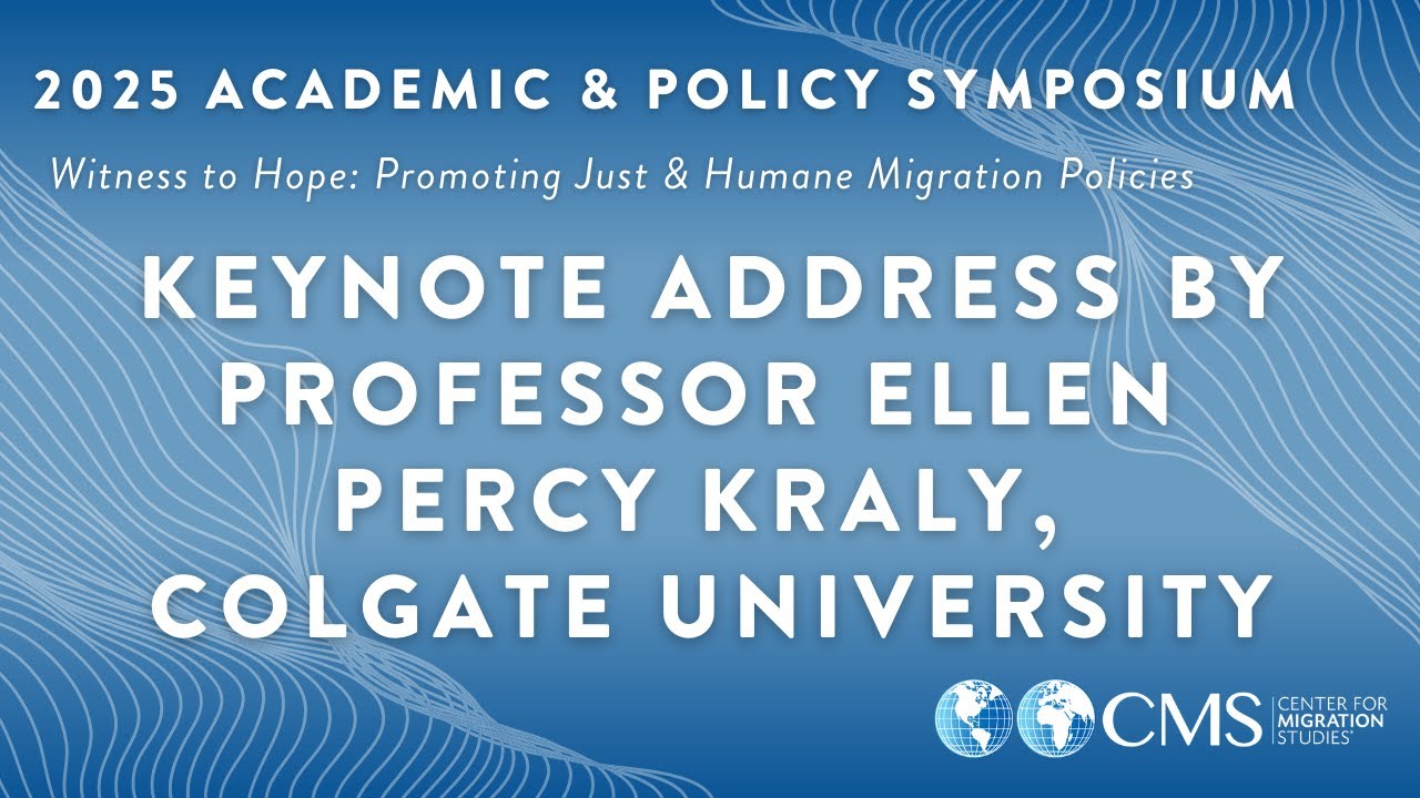 Bearing Witness: International Migration Studies, Scholars, and Students | Keynote Address