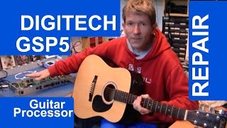 Digitech gsp-5 Guitar effects processor repair MF#66