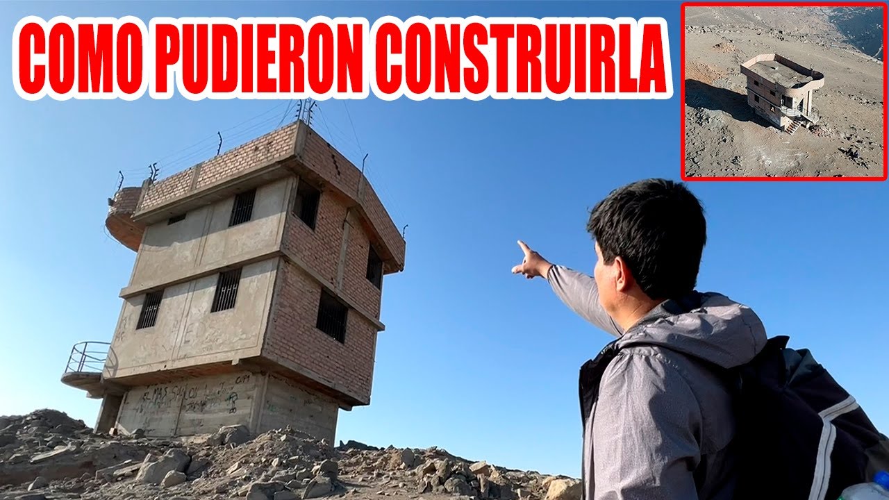 Encontré una ENORME casa Abandonada en la Cima de un Cerro | ft 
