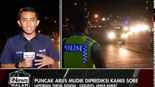 Arus Lalu Lintas Cileunyi Masih Terlihat Ramai Lancar - iNews Malam 21/06