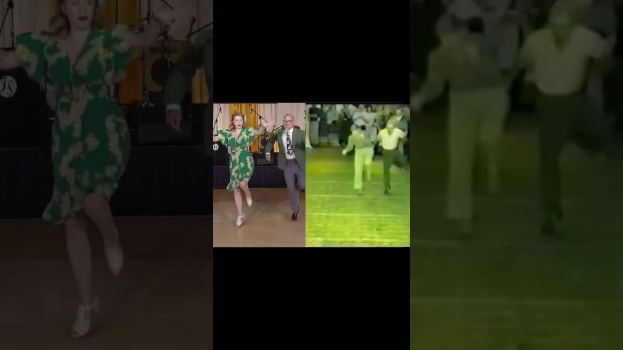 Swing It Seattle - Travis & Taylor recreate Hal & Marge Takier Balboa sequence