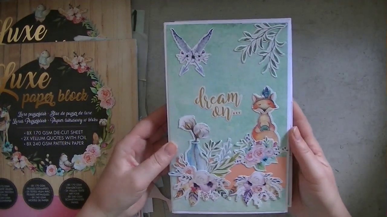 Foto Flipbook mit Luxe Paper Block von Action +++ Tutorial +++ - YouTube