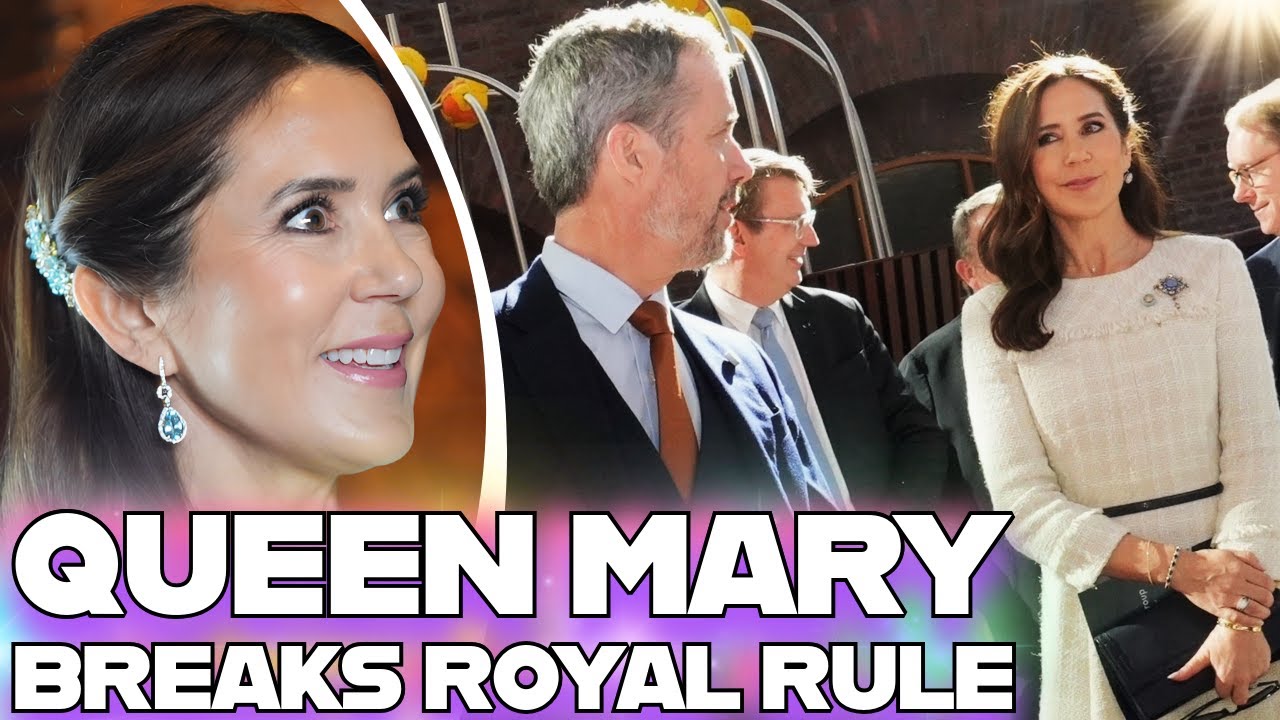 Queen Mary of Denmark Breaks Strict Royal Rule and Other Urgent News