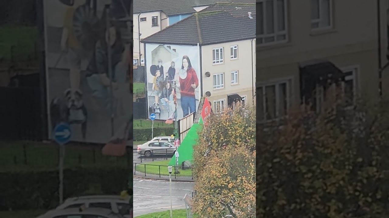 The Bogside Murals in Derry