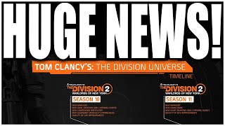 THIS IS HUGE NEWS FOR THE DIVISION 2! YEAR 5, NEW SEASON, NEW GAMEMODE, NEW EXOTICS & NEW GAME!
