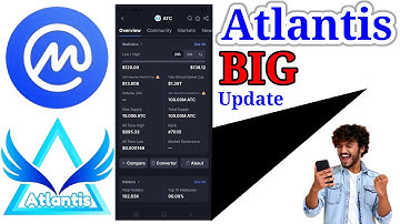 ATC Coin Listing CoinMarketCap | CMC Listing | Atlantis Exchange New Update  ATC 20 Listing Atlantis