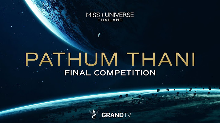 MISS UNIVERSE PATHUM THANI 2025 | FINAL COMPETITION