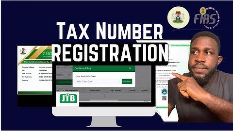 Register for Taxpayer Identification Number in Nigeria Online || Personal TIN certificate validation