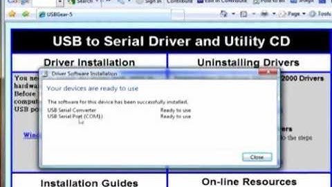 USB to Serial Adapter