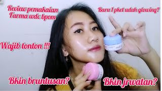 Review 1 paket pemakaian aku pke crream farma wdc bpom wajib tonton sblum belu || by sinta