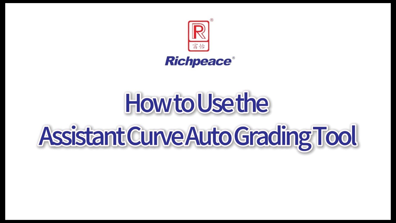 How to use the Assistant curve auto grading tool - YouTube