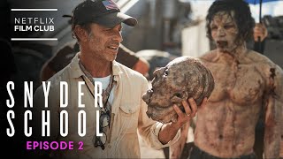 How Zack Snyder Shot Army of the Dead's Zombie Action in a New Way | Snyder School | Netflix