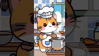 Funny Cat Cooking in the Kitchen 😹🍳 | Cute Cat Chef Video