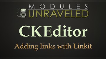Drupal 7: CKEditor - Adding links with Linkit