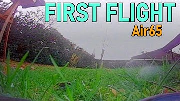 My first FPV flight outside!! (Air65) :D