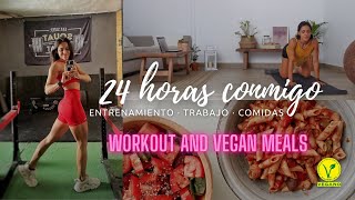 UN DÍA EN MI VIDA VEGANA 🌱| Entrenamiento + trabajo + comida saludable | VEGAN fitness + lifestyle by Emevegana - María García 1,952 views 1 year ago 13 minutes, 21 seconds