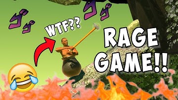 The ultimate rage game | Getting over it with Bennet foddy | Rogso gaming.