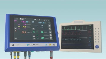 How does the ptiO2 measurement with NeuroSmart logO from Raumedic work?
