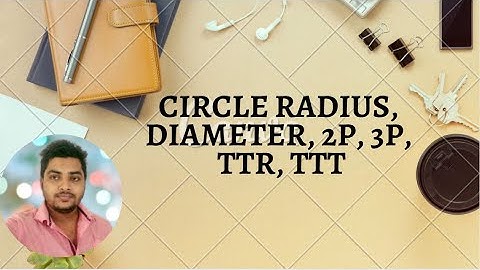 #5 l CIRCLE | Radius, diameter, 2p, 3p, TTR, TTT | AutoCAD FULL TUTORIAL {PIJUSH PAUL}