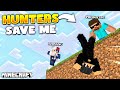 Minecraft manhunt but hunters protect me