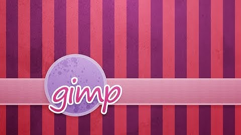 GIMP Tutorial: Striped Background Design