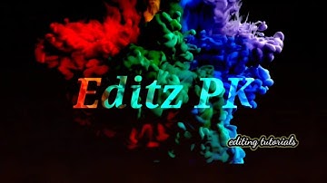 color smoke intro/ How to make color smoke intro in kinemaster// kinemaster editing tutorial